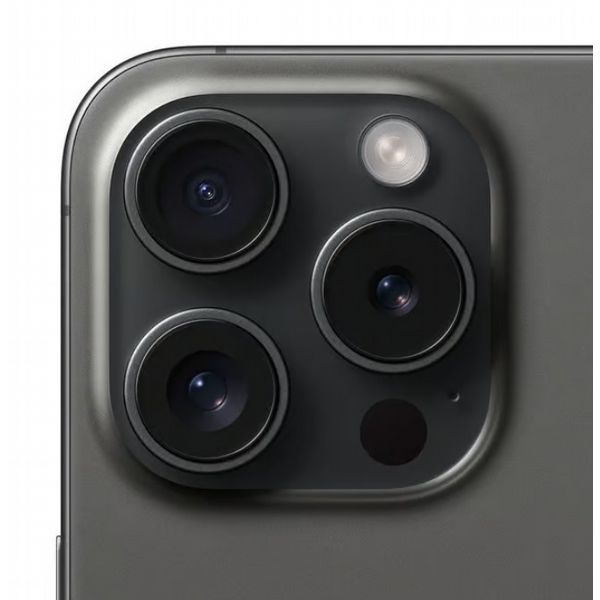 Refurbished Apple iPhone 15 Pro, 128GB, Black. Grade A