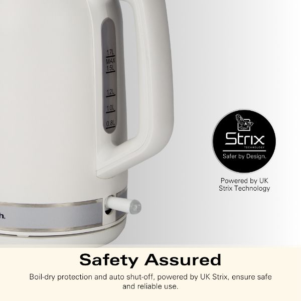Hamilton Beach Ella Kettle and 2 Slice Toaster Bundle White