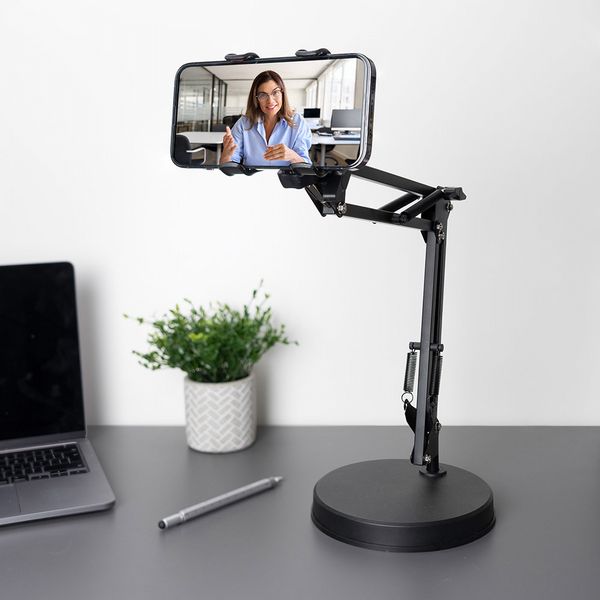 Balanced Arm phone holder
