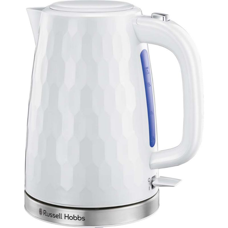 Russell Hobbs Honeycomb Kettle White